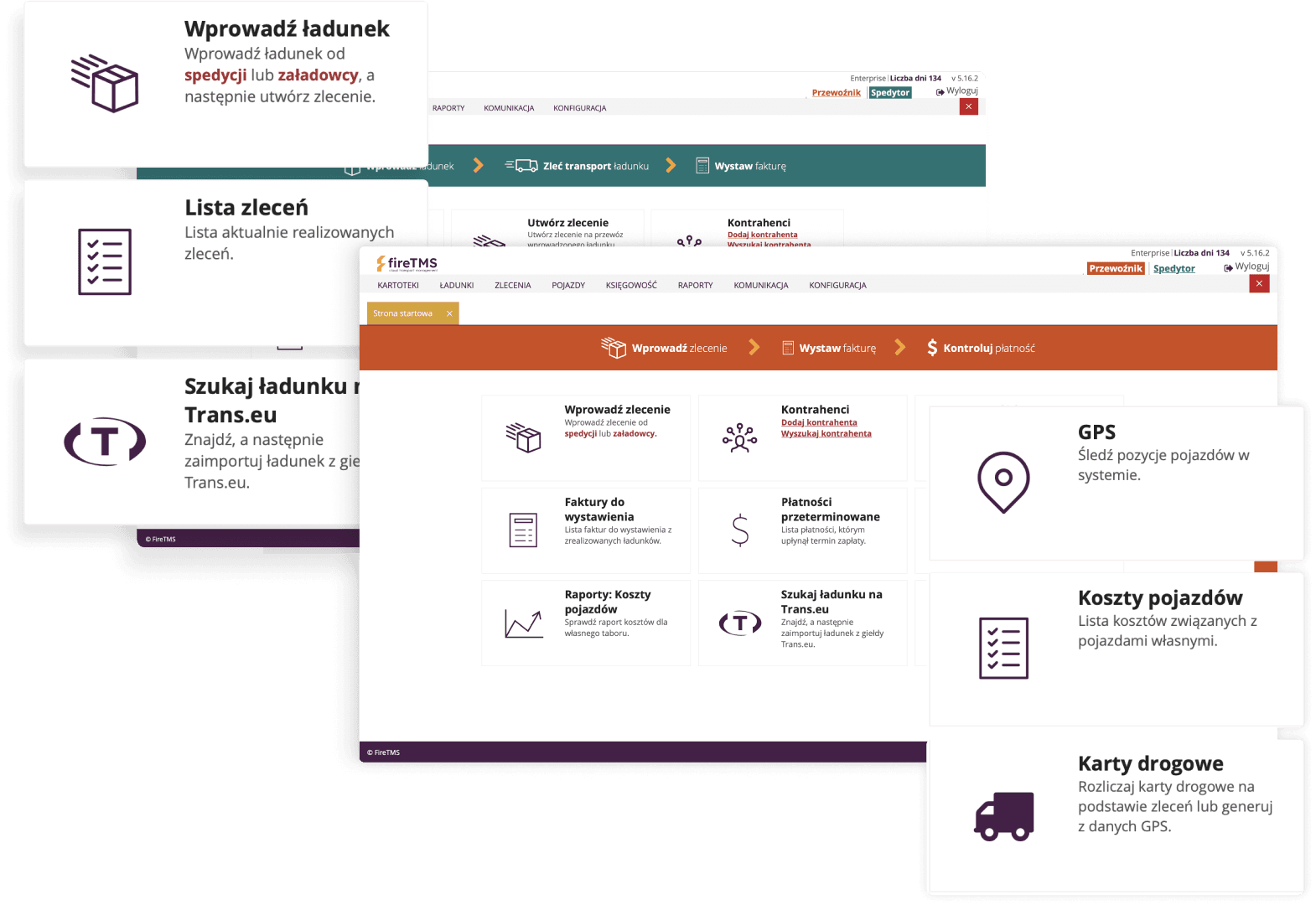 program do zarządzania transportem