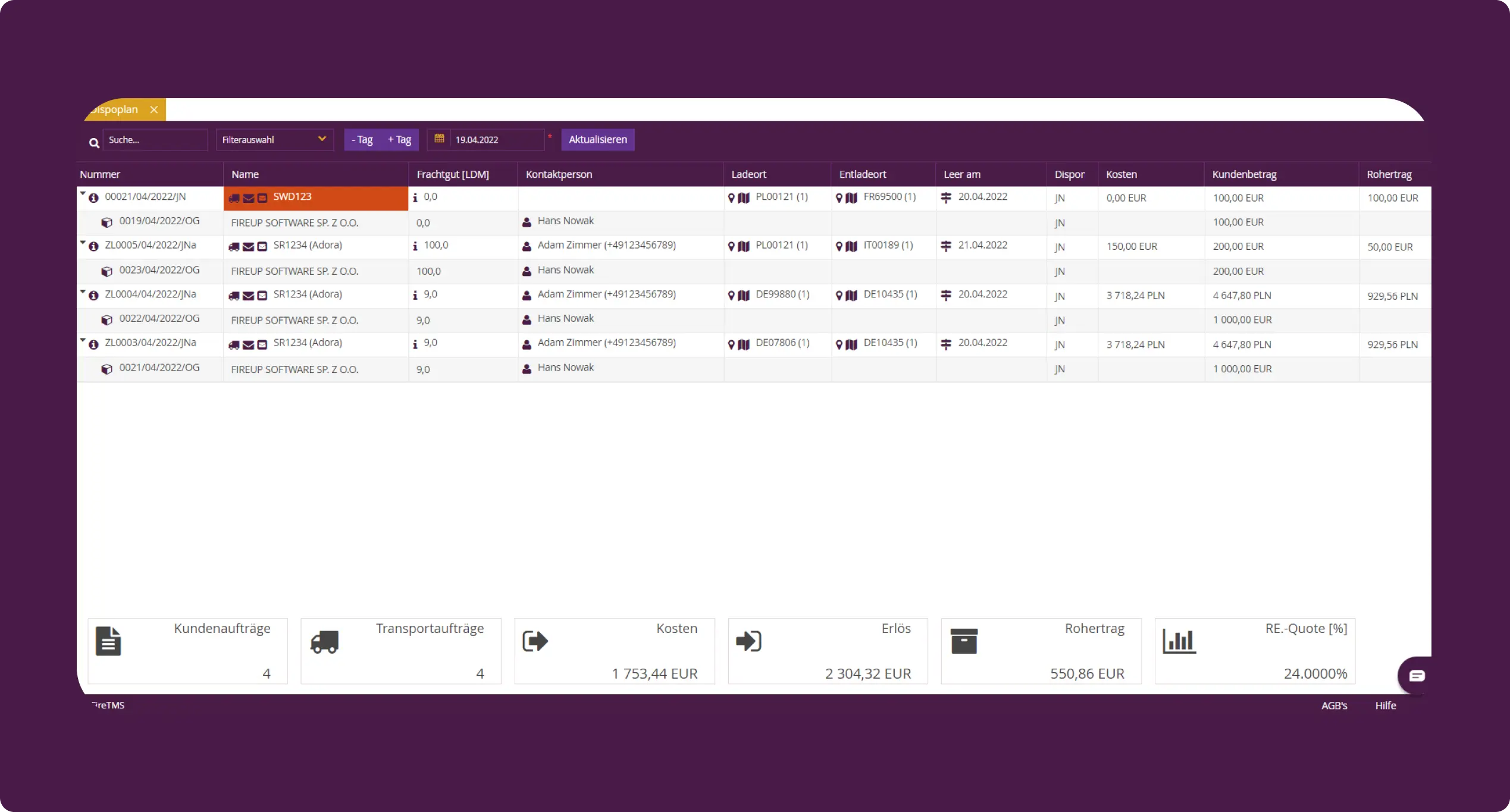 commisions-list-view