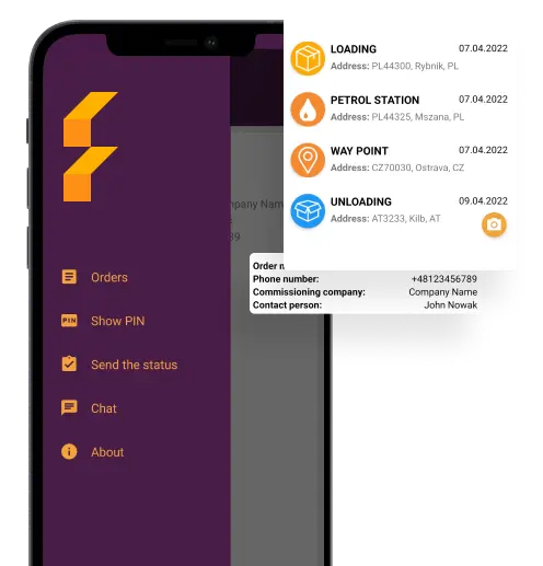 app heading